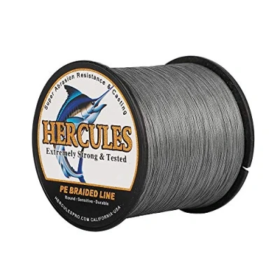 Image de HERCULES Super Cast 10 300lbs Ligne de pêche tressée 100 2000m 109 2187yds Test pour Les Lignes Poisson Tresse PE d&#039;eau salée Superline 8 brins