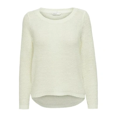 Image de ONLY Onlgeena Pullover, Femme, Taille: Small, Cloud dancer
