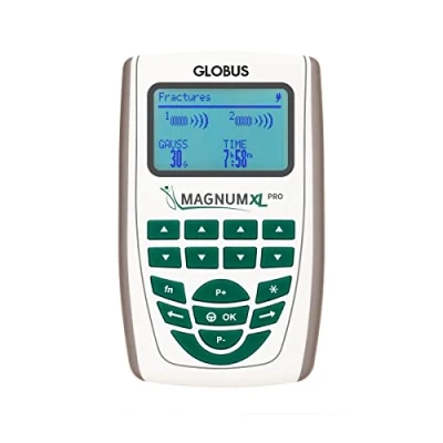 Image de GLOBUS Magnum XL Pro Magnétothérapie à Domicile Haute Puissance, 46 Programmes, Traitement Domicile, Guérison des Traumatismes et Fractures, l&#039;Arthrose Arthrite, Programmes Esthétiques