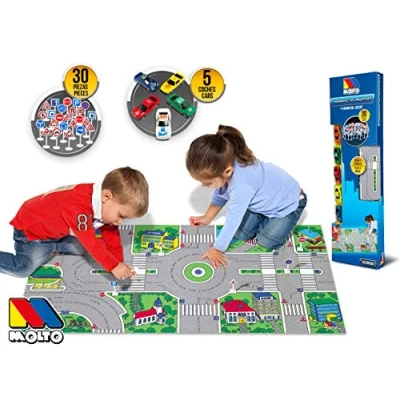 Image de Tapis Foam MOLTO 24 panneaux et 5 voitures Mixte A partir de 3 ans