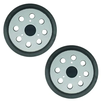 Image de 2 x SabreCut OSSCPD421MH_2 125 mm Moyen dur 8 trous pour ponceuse orbitale aléatoire Compatible avec DeWalt DT3600 DW421 DW423 D26453 D26451