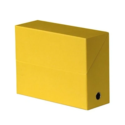 Image de OXFORD Boîte de Transfert Toilée Dos 9 cm Jaune