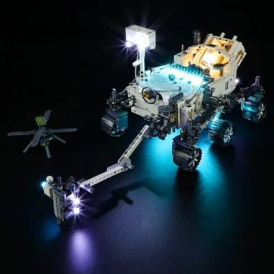 Image de YEABRICKS Lumière LED pour Lego 42158 Technic NASA Mars Rover Perseverance Modèle (kit non inclus)