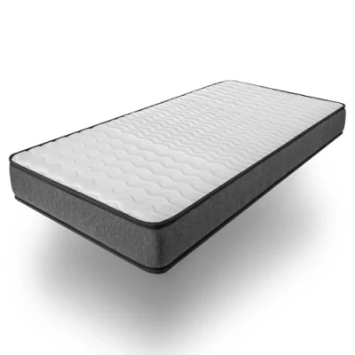 Image de COSMOS Matelas 90x200 cm Alpha Promo Mousse mémoire de Forme + Blue Latex Confort Équilibré 7 Zones Couchage Réversible Hypoallergénique Durable Très Respirant