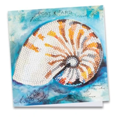 Image de Ideen mit Herz Diamond Painting Carte de vœux, 16 x cm, 370 g/m², avec enveloppe et outils (autilus)