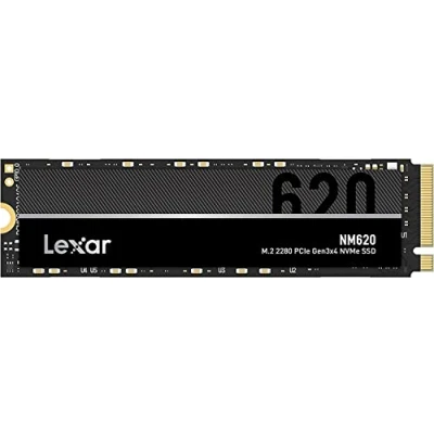 Image de Lexar NM620 SSD 2To, M.2 2280 PCIe Gen3x4 NVMe 1.4 2To Interne, Jusqu&#039;à 3500 Mo/s en lecture, 3000 écriture, disque dur pour les Passionnés de PC et Joueurs (LNM620X002T RNNNG)