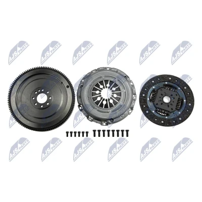 Image de NTY NZS FR 007 kit d&#039;embrayage avec volant moteur, de vis, disque FORD: Focus 2, S Max Mk1, C Max, VOLVO: V50, C30, S40 II
