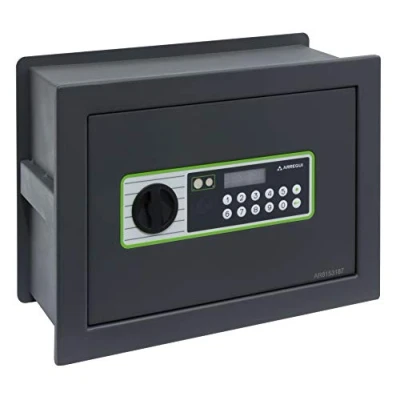 Image de Arregui Supra 241120 Coffre fort à emmurer, 6mm, fond extensible, ouverture code électronique, 26 x 36 15/25 cm