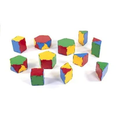 Image de Miniland Miniland32123 Conexion Set de 84 prismes Multicolore