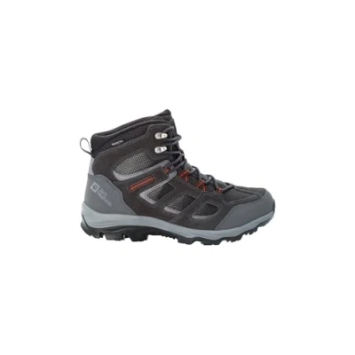 Image de Jack Wolfskin VOJO 3 Texapore MID Chaussures de marche, Homme, Taille: 44, Grey/orange Cuir et textile