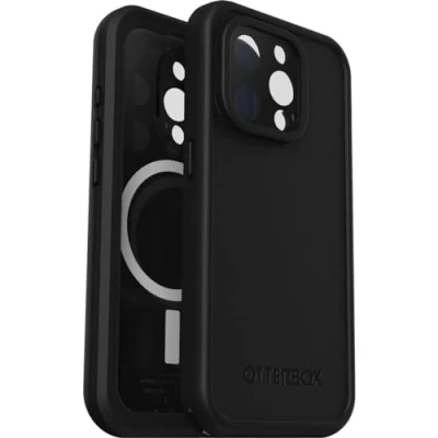 Image de Coque Apple iPhone 15 Pro MagSafe Plastique OtterBox rigide/Coque Étui téléphone Noir Shockproof
