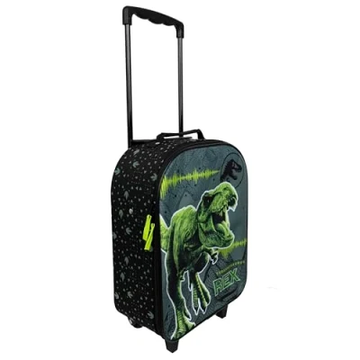 Image de Undercover Jurassic World Trolley pour Enfants Compartiment Principal spacieux Compagnon de Voyage idéal Tige télescopique réglable et fixable