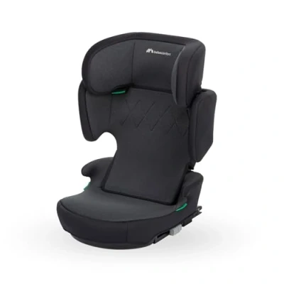 Image de BEBECONFORT Siège auto ROAD FIX i Size, groupe 2/3, Isofix, rehausseur, 3,5 ans à 10/12 ans, 100 150cm, 15 36kg, TINTED BLACK