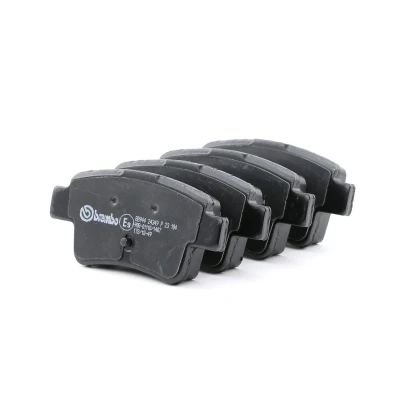 Image de BREMBO P 23 104 Jeu de plaquettes frein contact signal d&#039;usure exclu avec vis d&#039;étrier accessoires FIAT: Punto Evo 3/5 portes
