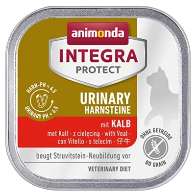 Image de Animonda Integra Protect Urinary Struvitstein Nourriture Humide pour Chat Qualité supérieure sans céréales 6 x 100 g