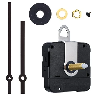Image de 31 mm Horloge à Quartz Long Mouvement d&#039;Horloge DIY Kit de Réparation (Noir)