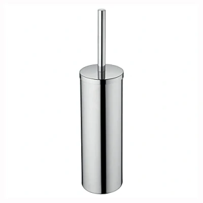 Image de Ideal Standard Ensemble Brosse WC et Support Métal Couvercle A Poser Finition Acier Inoxydable A9108MY