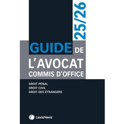 Image de Guide de l&#039;avocat commis d&#039;office 25/26 (Relié)