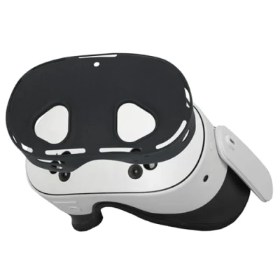 Image de YipuVR Coque en Silicone Compatible avec Oculus/Meta Quest 3s, Accessoire pour Casque VR, Anti Rayures, Chocs, poussière