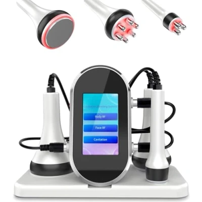 Image de Cozion 40K Corps Amincissant Machine, 3 en 1 Lipocavitation Radiofrequence Appareil Multipolaire Radiofréquence Visage Corp Anti Cellulite pour l&#039;abdomen Fesses et les Cuisses