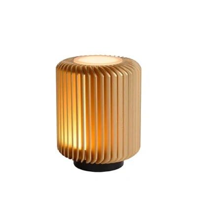 Image de Lucide 26500/05/02 Lampe de Table, Aluminium, 5 W, Satin Gold