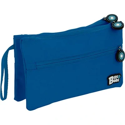 Image de Grafoplás 37545330. Bits &amp; Bobs Trousse plate double Bleu 21 x 12 cm