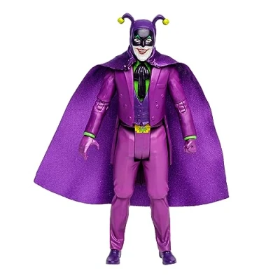 Image de McFarlane Toys DC Figurine rétro Le Joker 15,2 cm, inspirée de la Bande dessinée Batman 167 m, Design Classique avec Articulation, Comprend Une Grande clé Jouet Collection