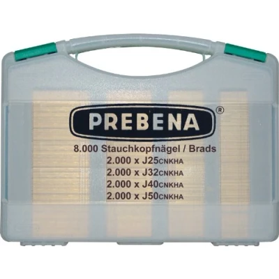 Image de Clous brads type J 8000 pc(s) Prebena Box