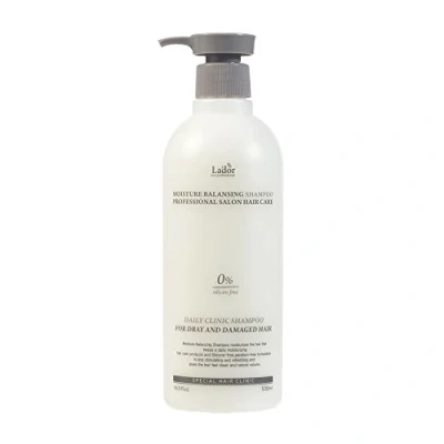 Image de LA&#039;DOR Moisture Balancing Shampooing Equilibrant l&#039;Humidité 530 ml 17,9 Onces Complexe Innovant Breveté d&#039;Extraits de Plantes GREENOL a Puissants Effets Antioxydants