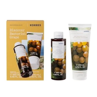 Image de Korres Santorini Grape BODY CARE Set pour le bain et corps, Taille: One Size,