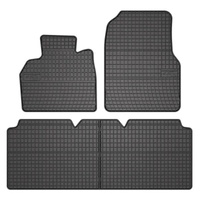 Image de FROGUM 546870 Ensemble de tapis sol Caoutchouc avant et arrière 4 noir Sur mesure RENAULT: ESPACE