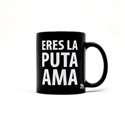 Image de Miss Miserable tasse avec message Vous êtes le pu** aime
