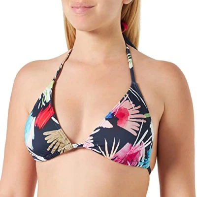 Image de Firefly Mara Bikini, Bleu Marine/Fleur, 42 Femme