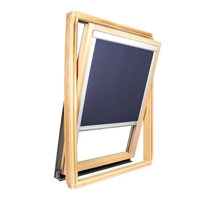 Image de AvosDim.com stores, rideaux, moustiquaires Store pour fenêtre de Toit Compatible VELUX ® Occultant Uni (Bleu, MK06)