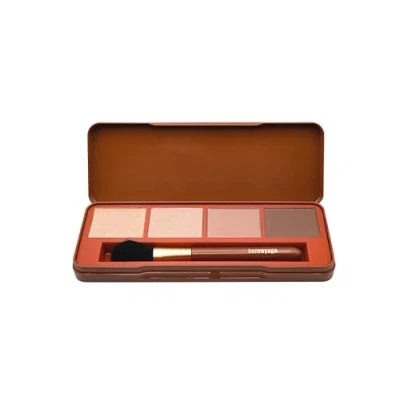 Image de bonvoyage Essentials Define Palette de Bronzeurs et Enlumineurs avec Pinceau pour le Visage, Maquillage Professionnel à Emporter, Coffret Filles, Adolescentes Femmes
