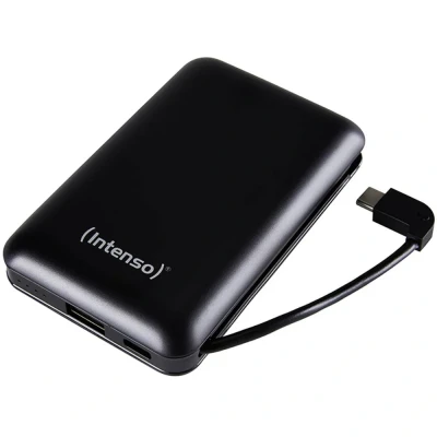 Image de Intenso Powerbank XC10000 Noir +USB A à c√¢ble Type C 10000 mAh