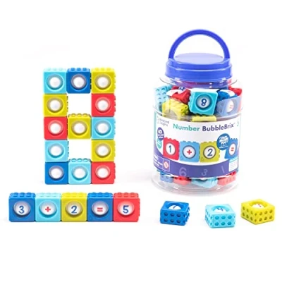 Image de Learning Resources BubbleBrix des nombres , apprendre les nombres, jouet pédagogique à manipuler, bulles manipuler avec partir de 3 ans