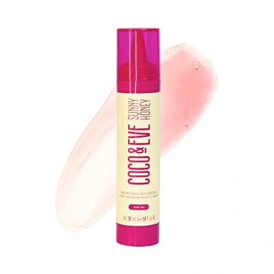 Image de Coco &amp; Eve Sunny Honey Bronzing FACE Drops Autobronzant, Femme, Taille: 30 ml, Dark tan