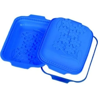 Image de Silikomart 24.302.85.0063 SFT302 Moule Forme Marguerite Silicone Vert