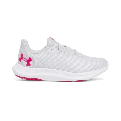 Image de Under Armour Femme UA W Charged Speed Swift Chaussures de Course, Halo Gray/Halo Gray/Shaded Fuchsia, 36.5