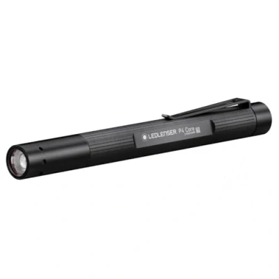 Image de LEDLenser Lampe de Poche P4 Core Lumière sur Mesure 90 lumens Autonomie 6 Heures Ultra compacte et légère pour l&#039;extérieur Le Camping, Noir