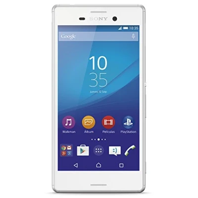 Image de Sony M4 Aqua Smartphone de 5&quot; (Qualcomm MSM8939 Snapdragon 615, 8 Go ROM, 2 RAM, Android 5.0 Lollipop) couleur blanche