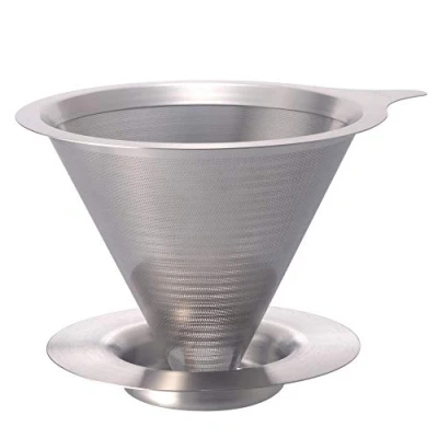 Image de HARIO Filtre à café Main en Acier Inoxydable Taille 02