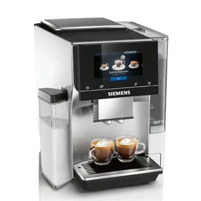 Image de SIEMENS Electroménager TQ715R03 Machine à Café Tout Automatique EQ700 Integral Cold Brew Aromaselect Inox