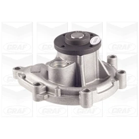 Image de GRAF PA1111 Pompe à eau avec joint d&#039;étanchéite mécanique Tôle d&#039;acier pour système dentrainement courroie trapézoïdale nervures VOLVO: XC90 I