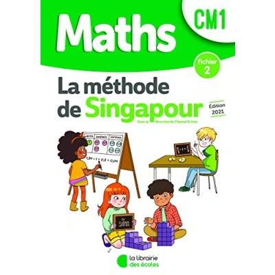 Image de Méthode de Singapour CM1 (2021) Fichier l&#039;élève 2 Livre d’occasion Correct