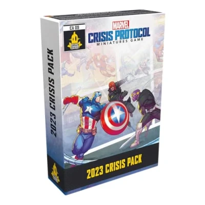 Image de Atomic Mass Games, Marvel : Crisis Protocol Pack de cartes crise 2023 « Nous sommes confrontés à une » Extension pour tablette 2 joueurs partir 14 ans et plus 90 120 minutes Allemand