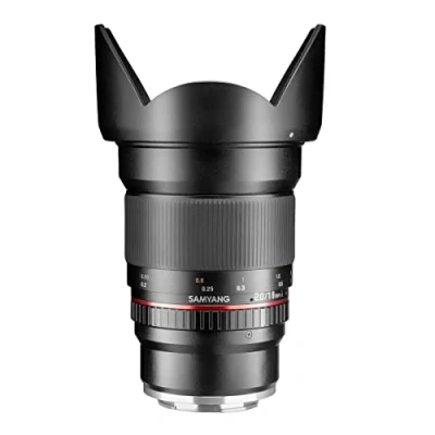 Image de SAMYANG 16mm F2 ED AS UMC CS Fuji X Noir