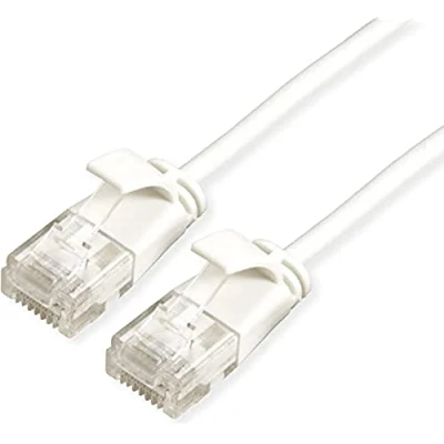 Image de Cordon de raccordement UTP ROLINE C6A LSOH Slim 0,5m