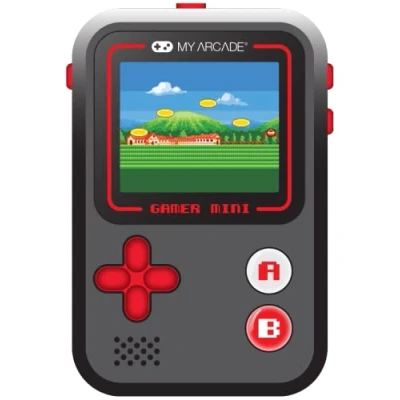 Image de My Arcade Gamer mini classique console de poche Rouge/noir Neuf